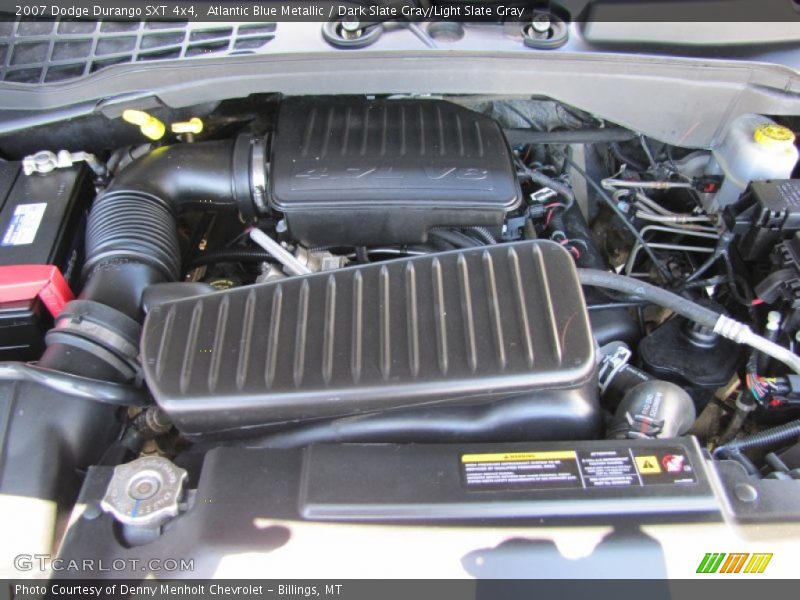  2007 Durango SXT 4x4 Engine - 4.7 Liter SOHC 16-Valve Flex-Fuel V8