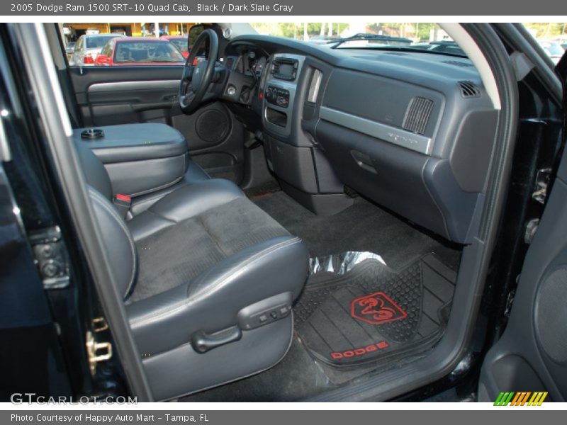  2005 Ram 1500 SRT-10 Quad Cab Dark Slate Gray Interior