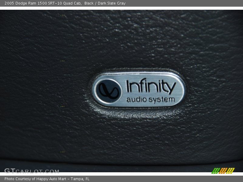 Black / Dark Slate Gray 2005 Dodge Ram 1500 SRT-10 Quad Cab