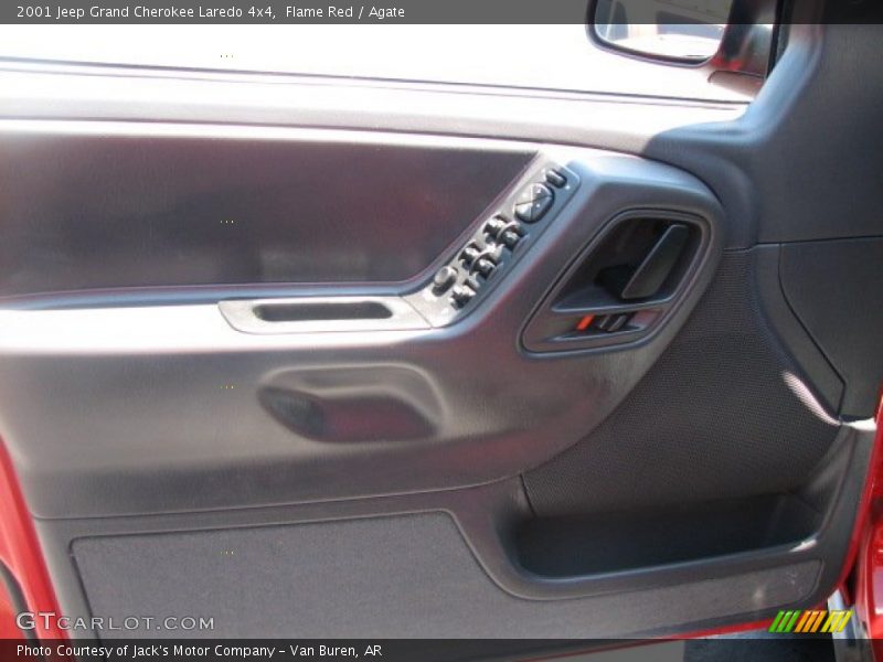 Flame Red / Agate 2001 Jeep Grand Cherokee Laredo 4x4