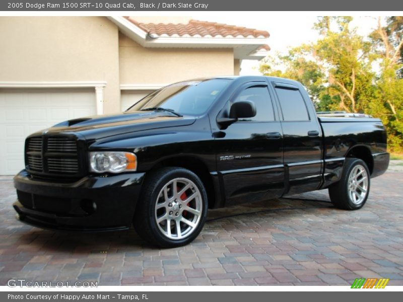 Black / Dark Slate Gray 2005 Dodge Ram 1500 SRT-10 Quad Cab