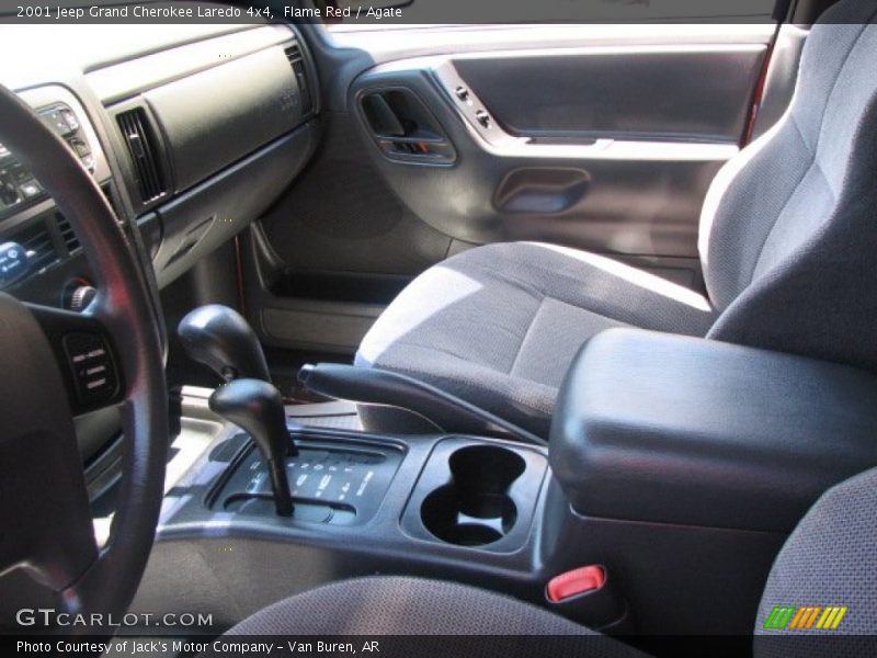 Flame Red / Agate 2001 Jeep Grand Cherokee Laredo 4x4