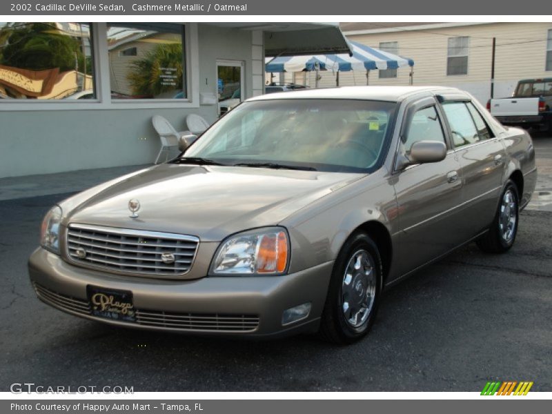 Cashmere Metallic / Oatmeal 2002 Cadillac DeVille Sedan