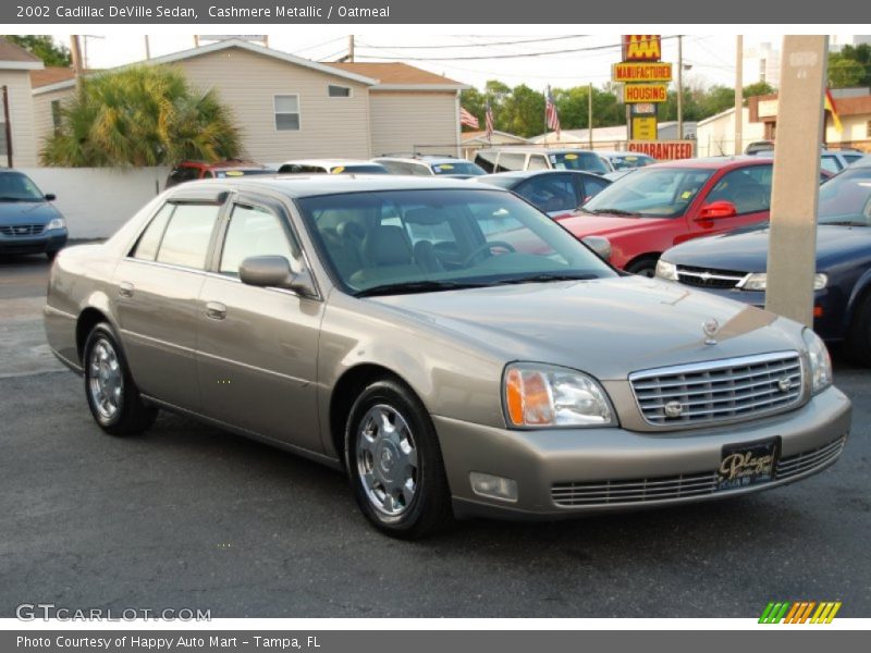 Cashmere Metallic / Oatmeal 2002 Cadillac DeVille Sedan