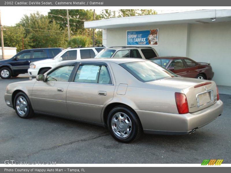 Cashmere Metallic / Oatmeal 2002 Cadillac DeVille Sedan