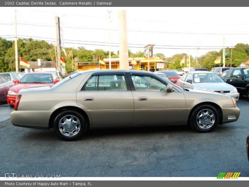 Cashmere Metallic / Oatmeal 2002 Cadillac DeVille Sedan