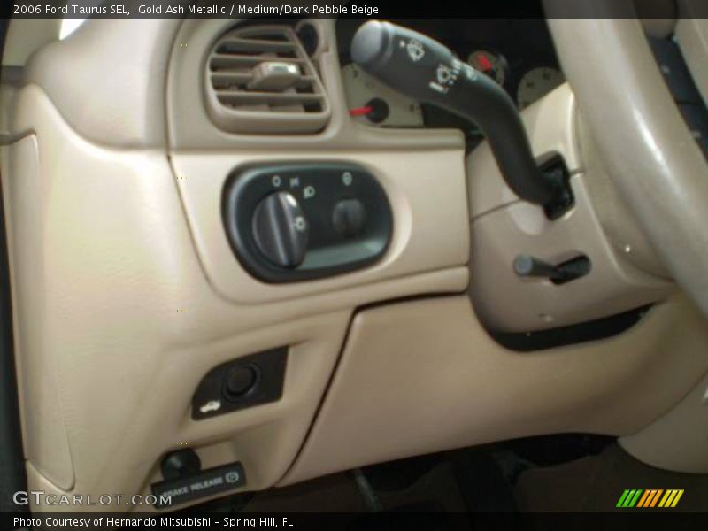 Gold Ash Metallic / Medium/Dark Pebble Beige 2006 Ford Taurus SEL