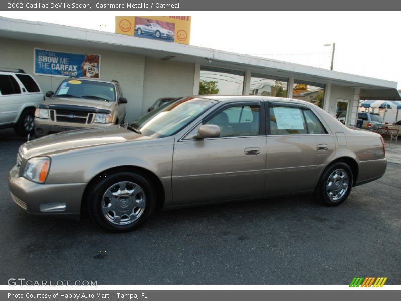 Cashmere Metallic / Oatmeal 2002 Cadillac DeVille Sedan