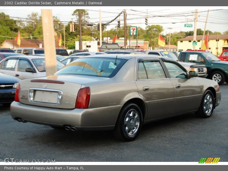 Cashmere Metallic / Oatmeal 2002 Cadillac DeVille Sedan