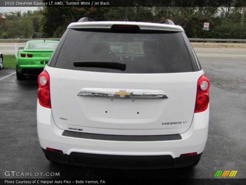Summit White / Jet Black 2010 Chevrolet Equinox LT AWD