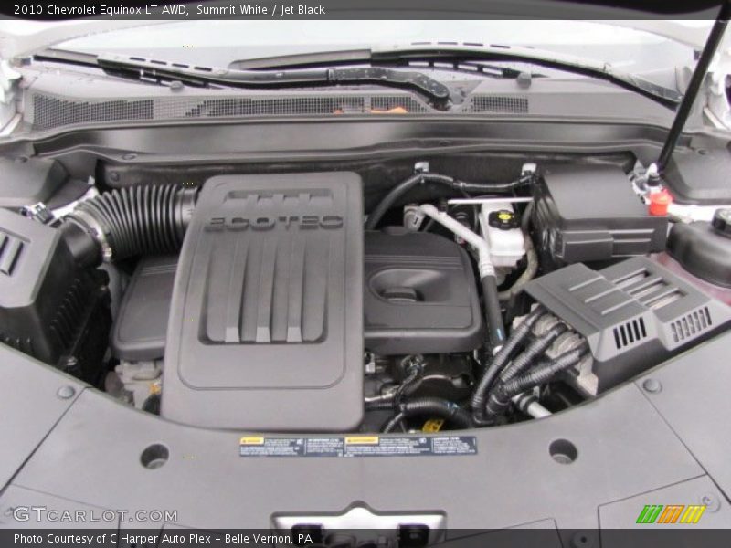Summit White / Jet Black 2010 Chevrolet Equinox LT AWD