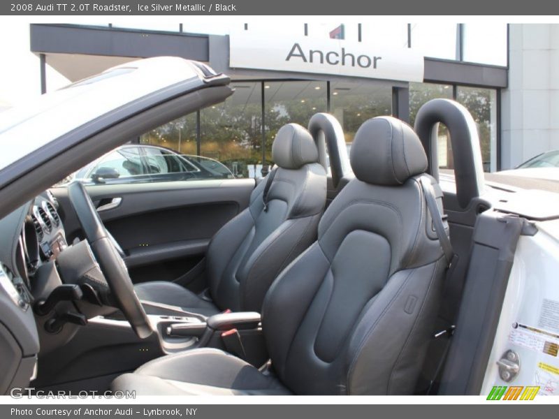 Ice Silver Metallic / Black 2008 Audi TT 2.0T Roadster
