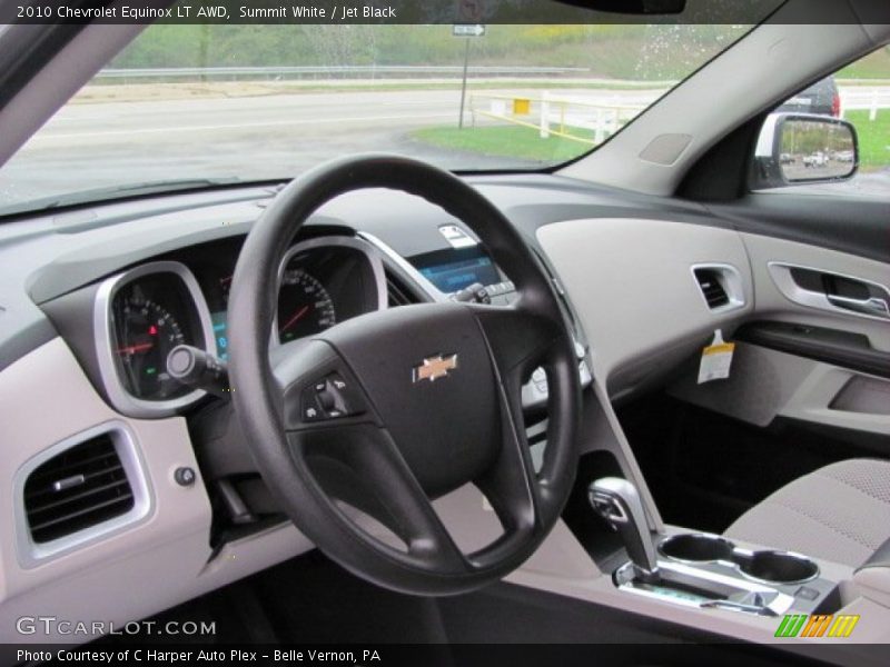 Summit White / Jet Black 2010 Chevrolet Equinox LT AWD