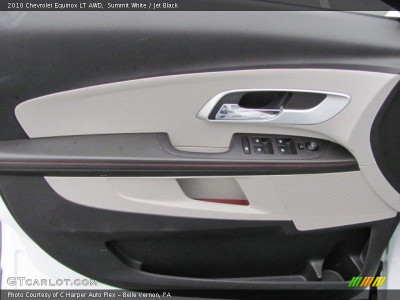 Summit White / Jet Black 2010 Chevrolet Equinox LT AWD