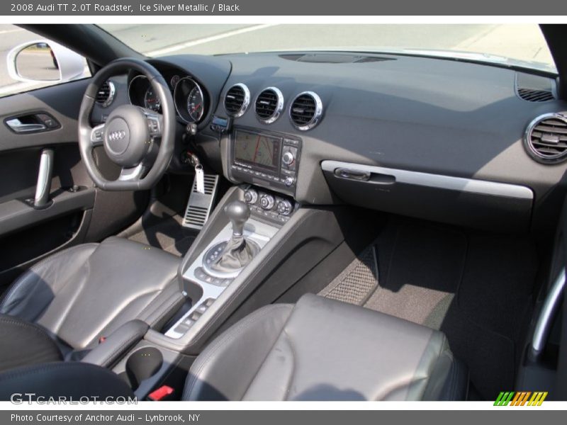 Ice Silver Metallic / Black 2008 Audi TT 2.0T Roadster