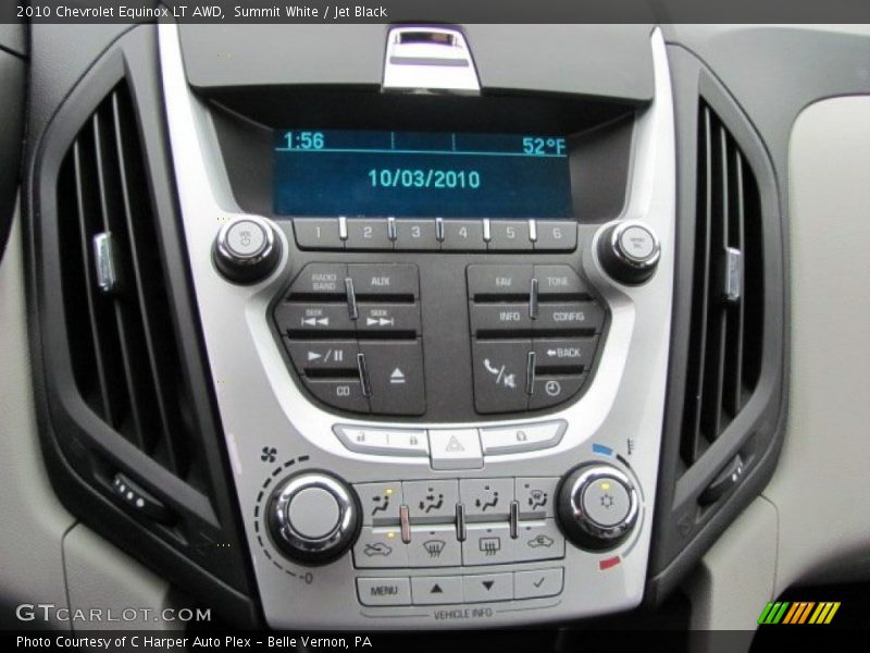 Summit White / Jet Black 2010 Chevrolet Equinox LT AWD