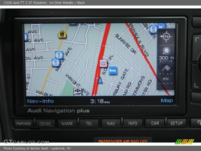 Navigation of 2008 TT 2.0T Roadster