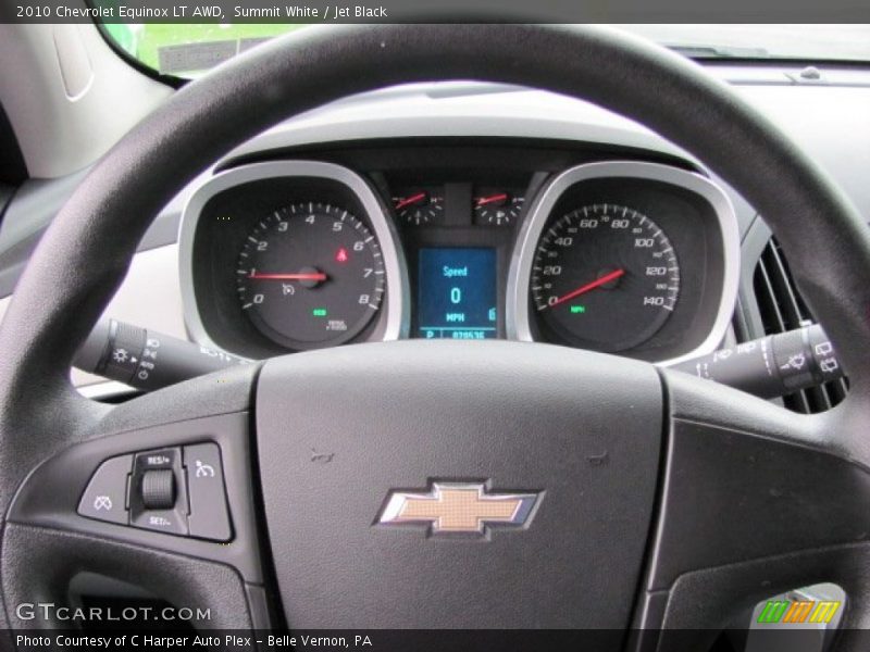 Summit White / Jet Black 2010 Chevrolet Equinox LT AWD