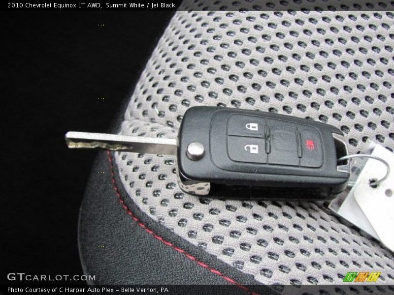 Summit White / Jet Black 2010 Chevrolet Equinox LT AWD