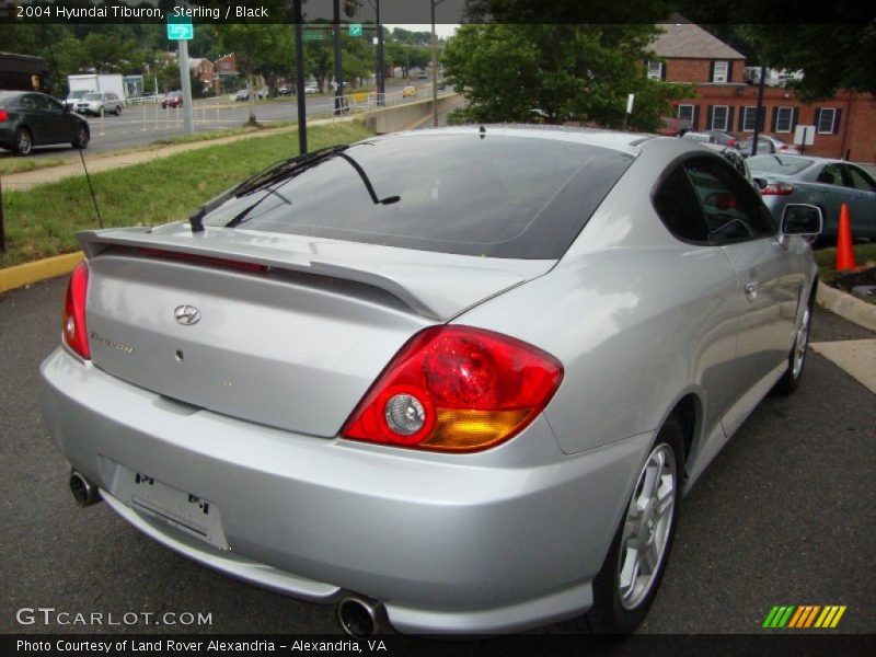 Sterling / Black 2004 Hyundai Tiburon