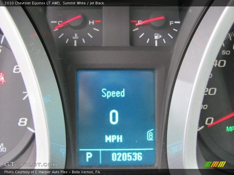 Summit White / Jet Black 2010 Chevrolet Equinox LT AWD