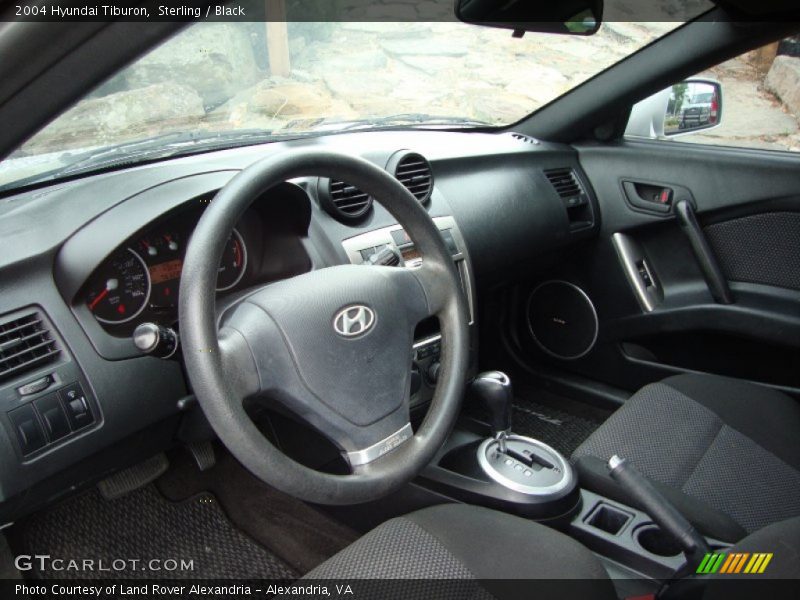  2004 Tiburon  Black Interior