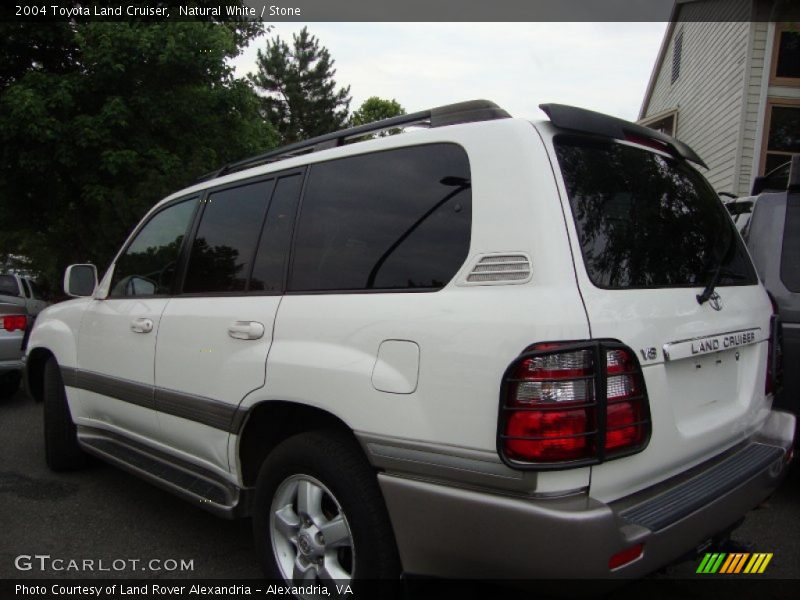 Natural White / Stone 2004 Toyota Land Cruiser