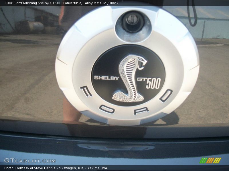  2008 Mustang Shelby GT500 Convertible Logo