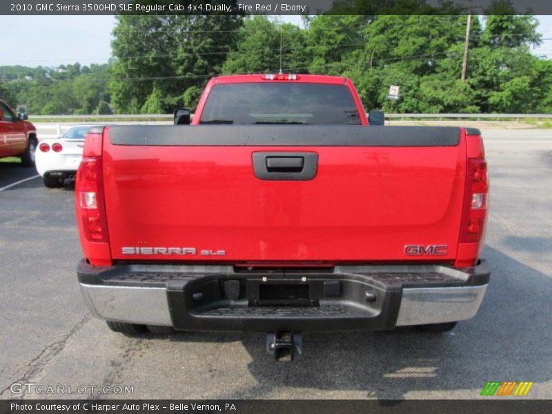  2010 Sierra 3500HD SLE Regular Cab 4x4 Dually Fire Red