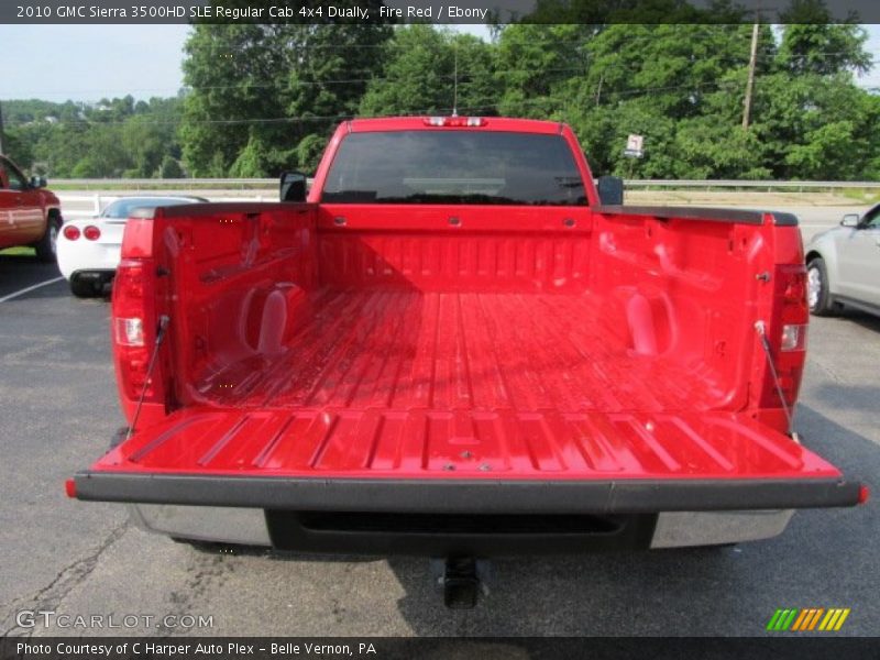 Fire Red / Ebony 2010 GMC Sierra 3500HD SLE Regular Cab 4x4 Dually