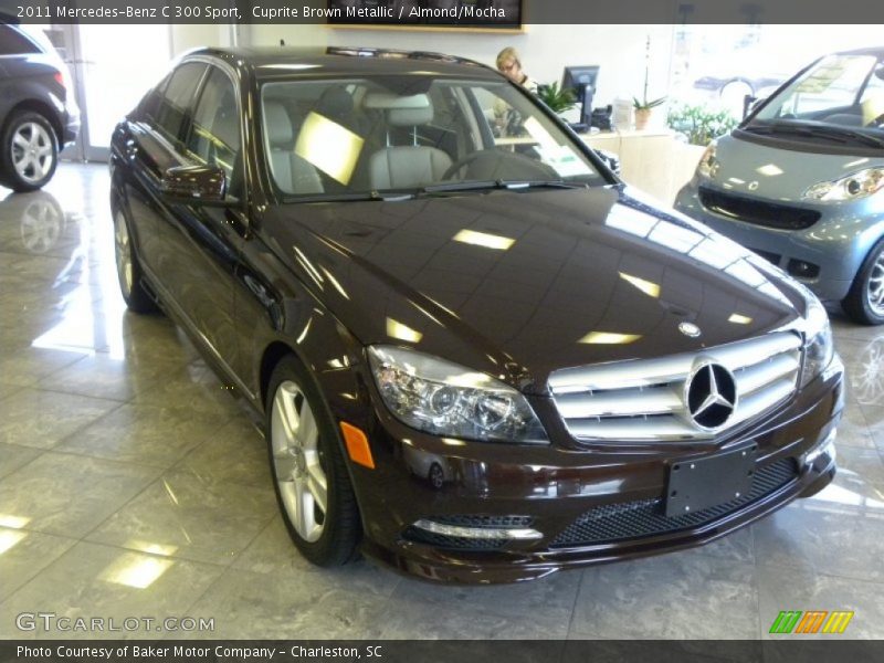 Cuprite Brown Metallic / Almond/Mocha 2011 Mercedes-Benz C 300 Sport