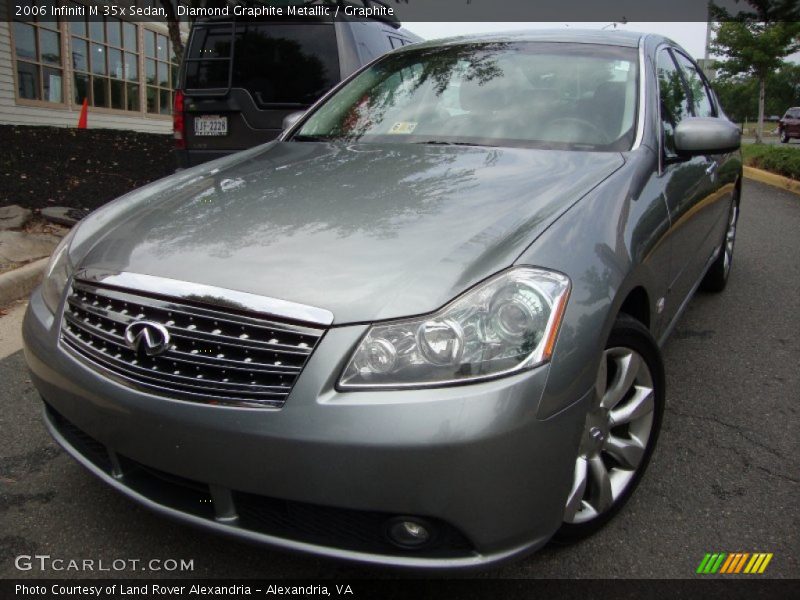 Diamond Graphite Metallic / Graphite 2006 Infiniti M 35x Sedan