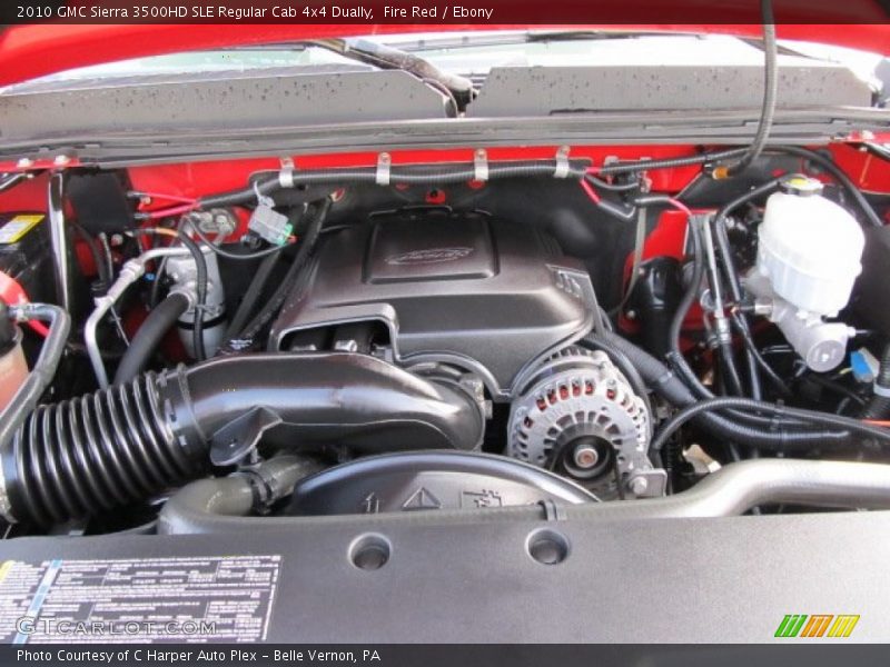  2010 Sierra 3500HD SLE Regular Cab 4x4 Dually Engine - 6.0 Liter OHV 16-Valve VVT Vortec V8