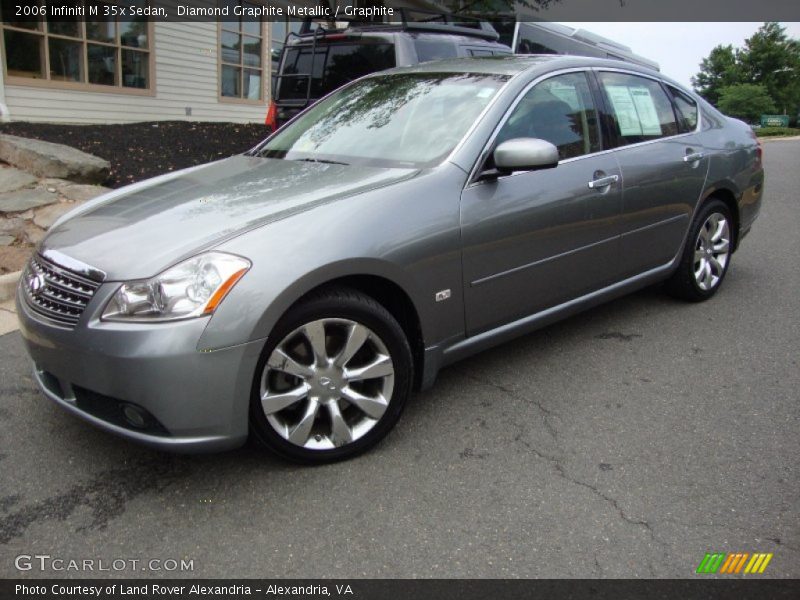 Diamond Graphite Metallic / Graphite 2006 Infiniti M 35x Sedan