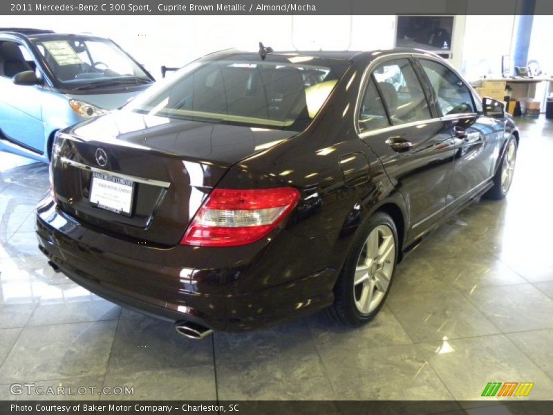 Cuprite Brown Metallic / Almond/Mocha 2011 Mercedes-Benz C 300 Sport
