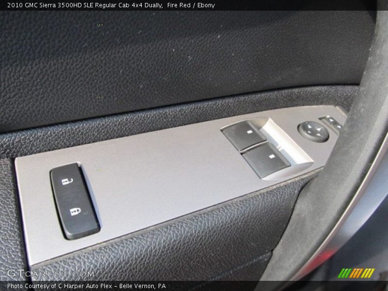 Fire Red / Ebony 2010 GMC Sierra 3500HD SLE Regular Cab 4x4 Dually