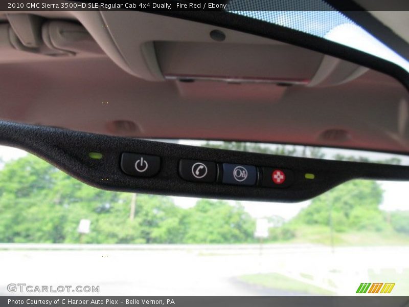 Fire Red / Ebony 2010 GMC Sierra 3500HD SLE Regular Cab 4x4 Dually