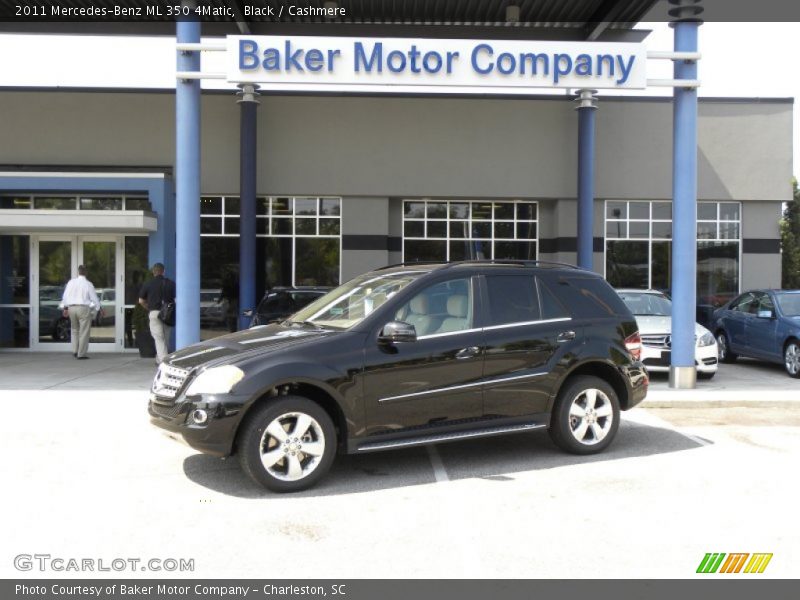 Black / Cashmere 2011 Mercedes-Benz ML 350 4Matic