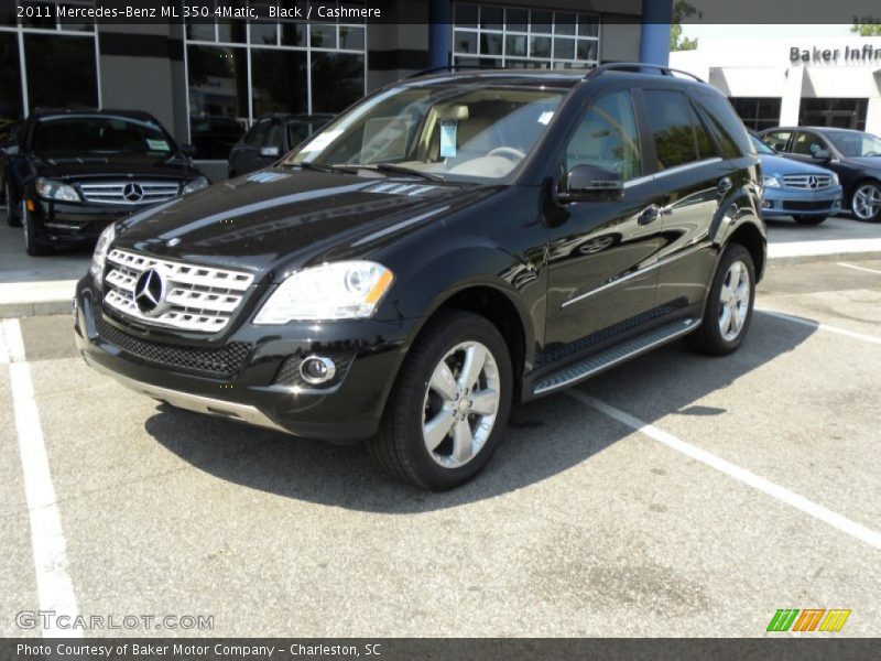 Black / Cashmere 2011 Mercedes-Benz ML 350 4Matic