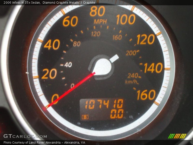 Diamond Graphite Metallic / Graphite 2006 Infiniti M 35x Sedan