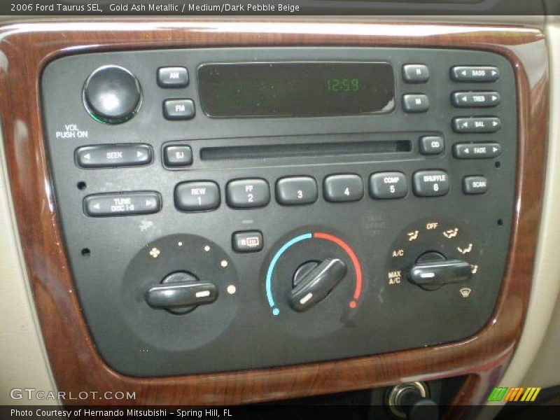Gold Ash Metallic / Medium/Dark Pebble Beige 2006 Ford Taurus SEL