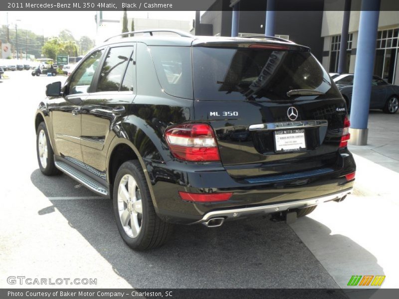 Black / Cashmere 2011 Mercedes-Benz ML 350 4Matic