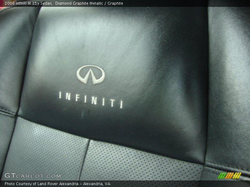 Diamond Graphite Metallic / Graphite 2006 Infiniti M 35x Sedan