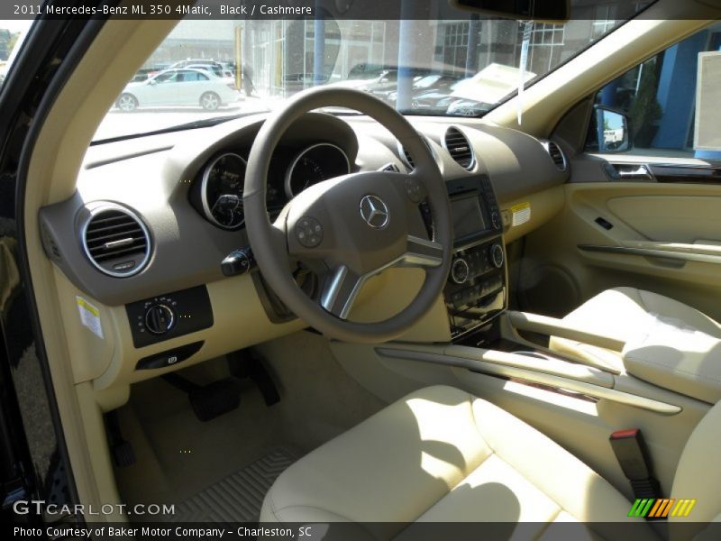 Black / Cashmere 2011 Mercedes-Benz ML 350 4Matic