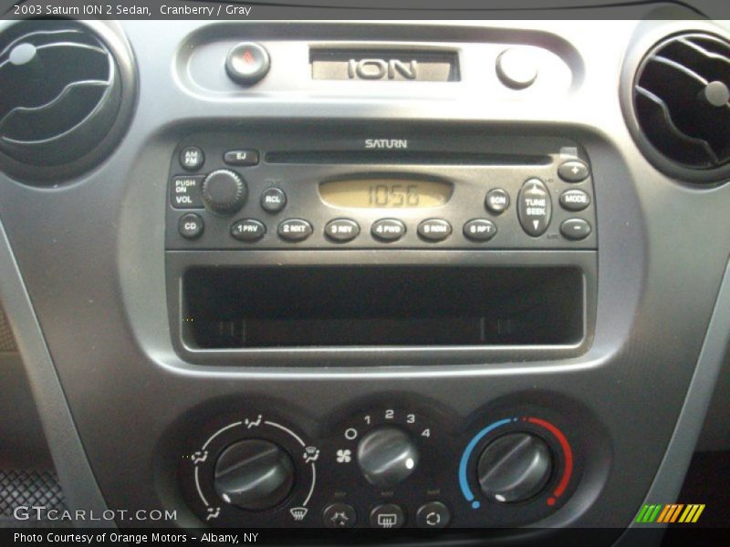 Cranberry / Gray 2003 Saturn ION 2 Sedan