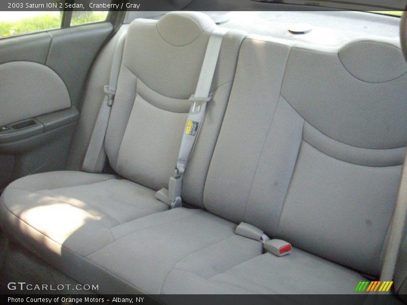Cranberry / Gray 2003 Saturn ION 2 Sedan