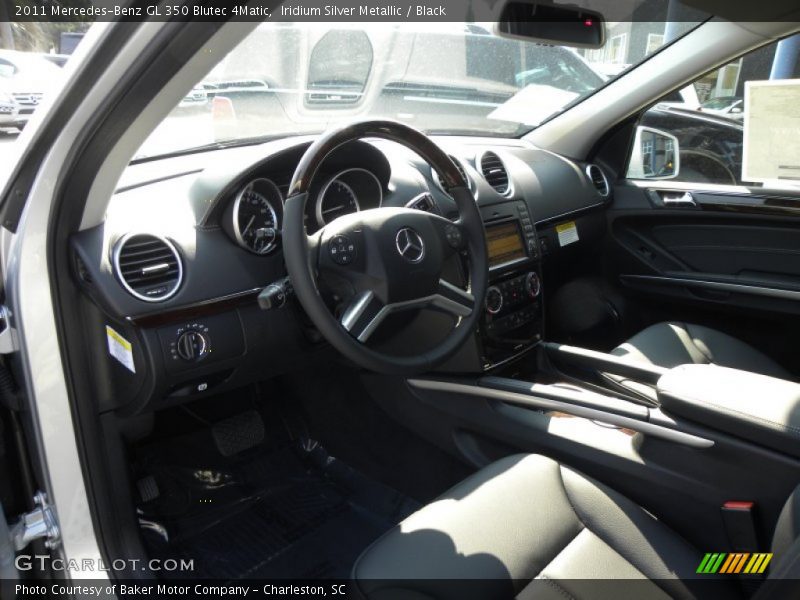 Iridium Silver Metallic / Black 2011 Mercedes-Benz GL 350 Blutec 4Matic