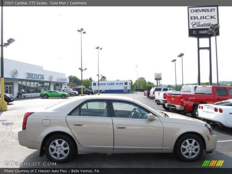 Gold Mist / Cashmere 2007 Cadillac CTS Sedan
