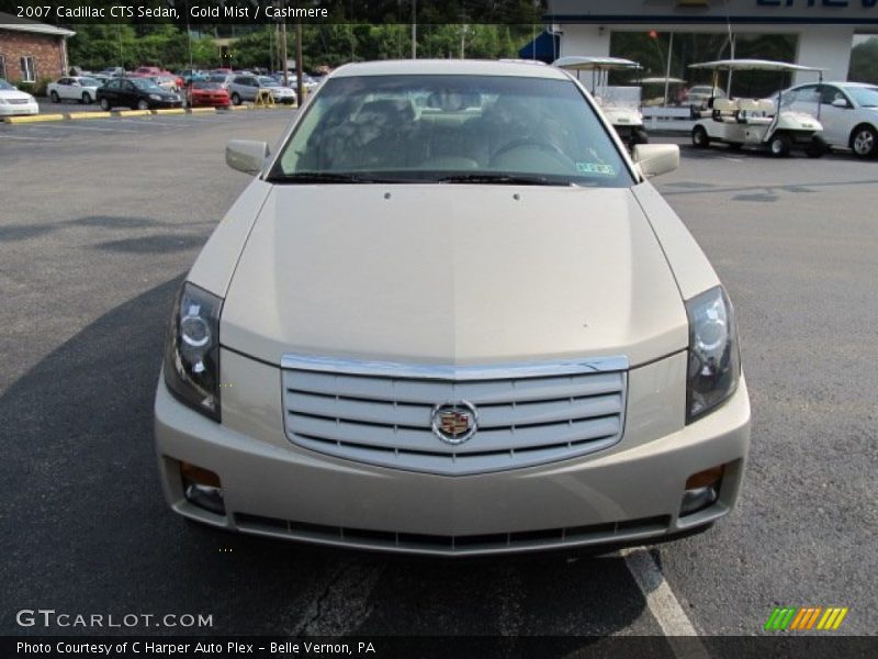 Gold Mist / Cashmere 2007 Cadillac CTS Sedan