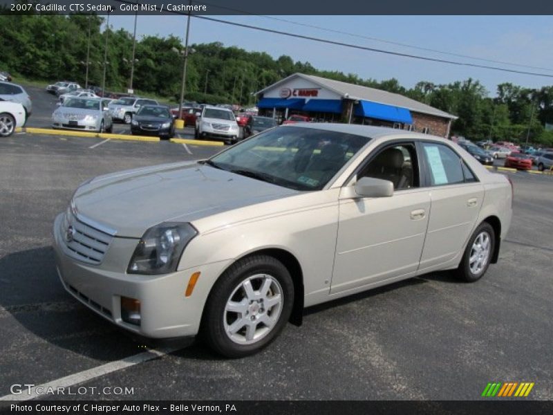 Gold Mist / Cashmere 2007 Cadillac CTS Sedan